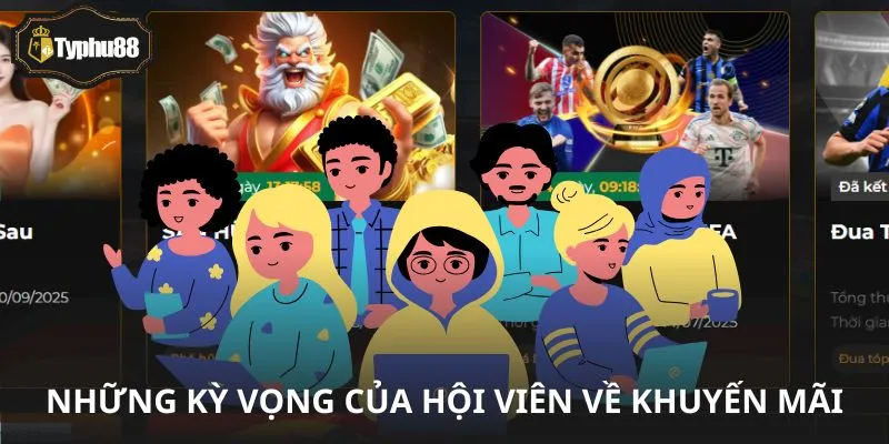 Sự kỳ vọng của người chơi về các chương trình khuyến mãi