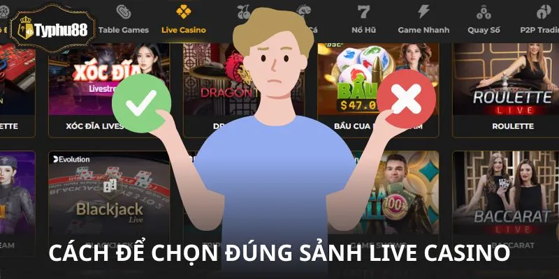 Phân biệt Live Casino “thật” và “giả”