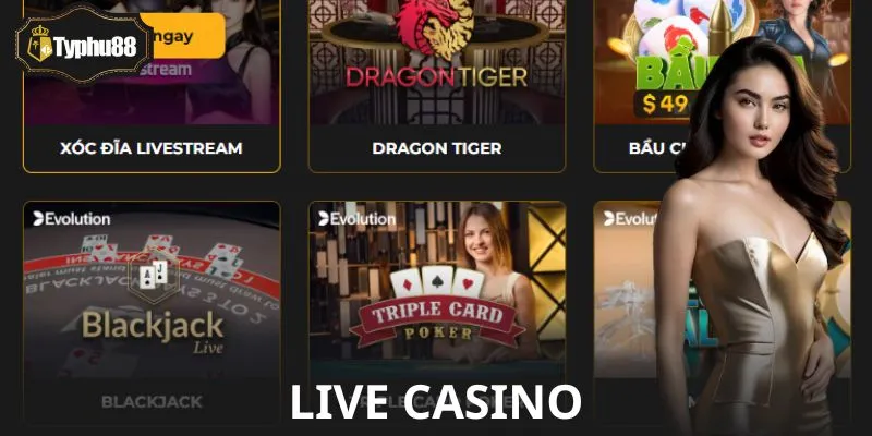 Live Casino Typhu88 Dẫn Đầu Xu Hướng Chơi Bài Hiện Nay